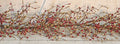 Burgundy & Gold Holiday Stars Garland