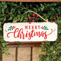 "Merry Christmas" Metal Street Sign Hanger