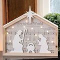 Joy to the World LED Frame