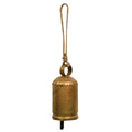 Distressed Golden Bell Ornament