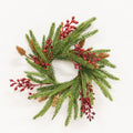 Pine & Berry Candle Ring