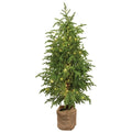 Soft Touch Tree w/LED Lights 4ft